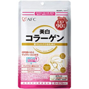 AFC Japan Collagen White Beauty avec peptide collagène marin, glutathion, L-Cystine - 1,5X meilleure absorption que les autres collagènes - pour une peau plus ferme et plus blanche