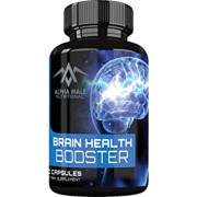 Alpha Male Extra Strength Brain Booster pour plus de concentration, plus dénergie, une meilleure mémoire et une plus grande clarté - Le meilleur supplément cérébral disponible avec